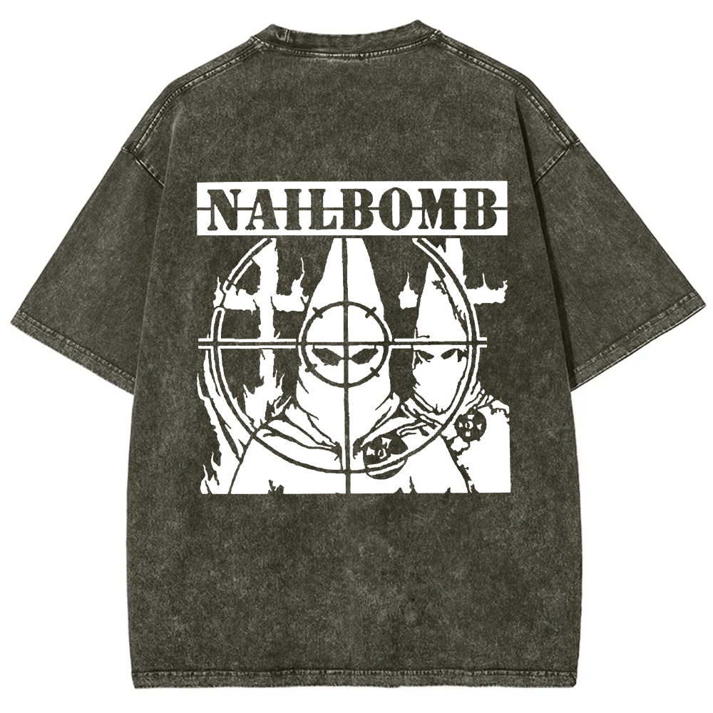 Nailbomb Band Klan Hunter Vintage Washed t-Shirt