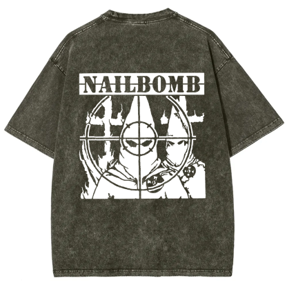 Nailbomb Band Klan Hunter Vintage Washed t-Shirt