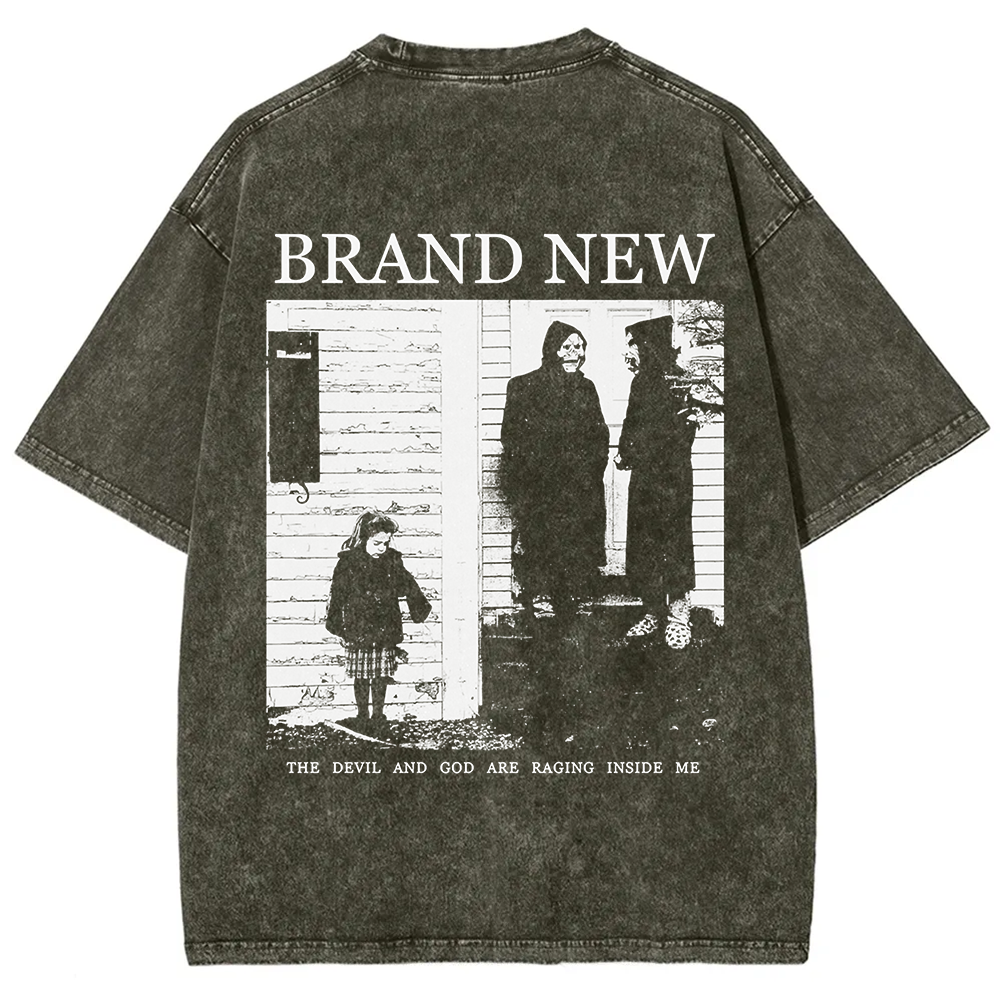 Washed Brand New Band t-Shirt
