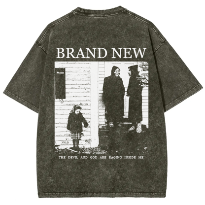 Washed Brand New Band t-Shirt