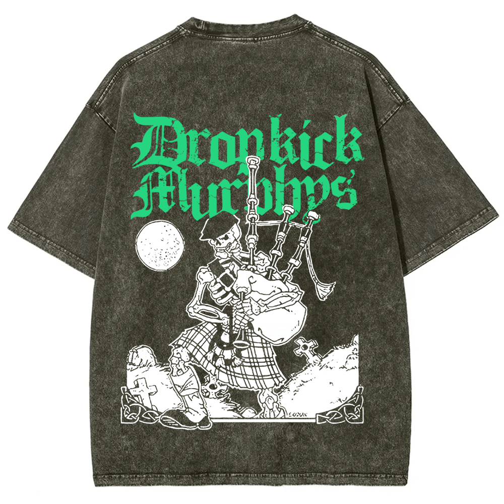 Dropkick Murphys Band Washed t-Shirt