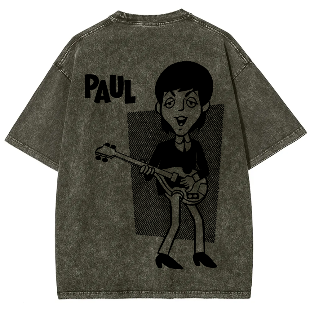 Paul McCartney Musicians Washed t-Shirt