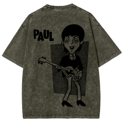 Paul McCartney Musicians Washed t-Shirt