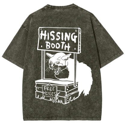 Unisex Cat pattern print t-Shirt