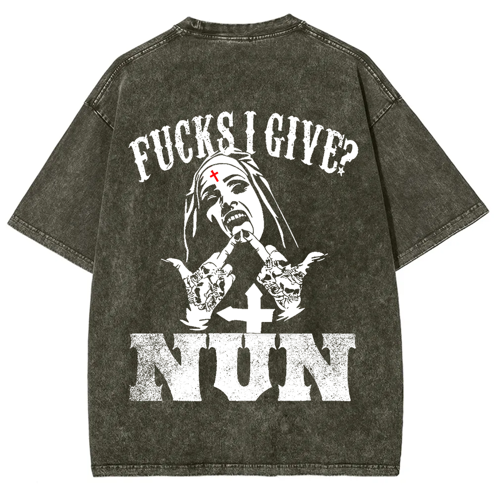 Unholy Nun Fucks Given Nun Unisex Classic Tank Top t-Shirt