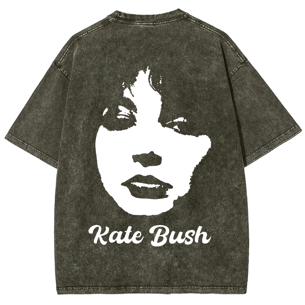 Kate Bush Singer Vintage Washed t-Shirt