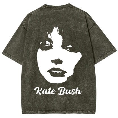 Kate Bush Singer Vintage Washed t-Shirt