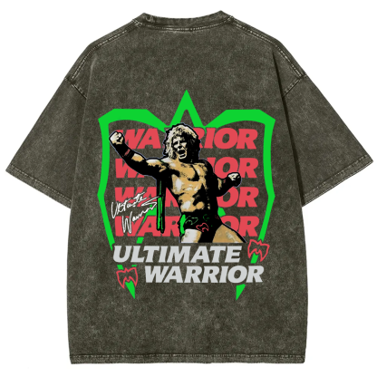 WWE Ultimate Warrior Wrestling Casual Printed t-Shirt