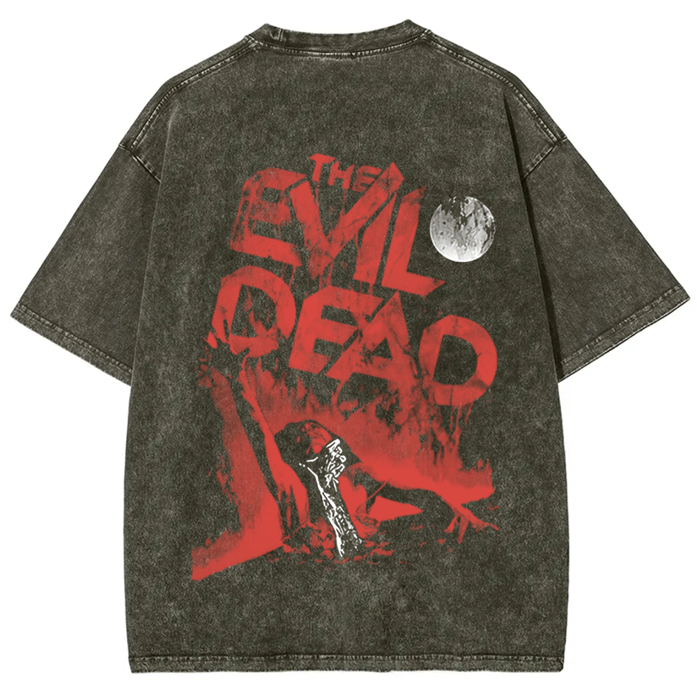 Unisex Vintage Washed  Evil Dead t-Shirt