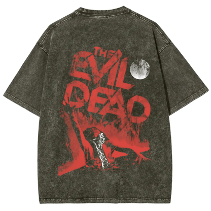 Unisex Vintage Washed  Evil Dead t-Shirt
