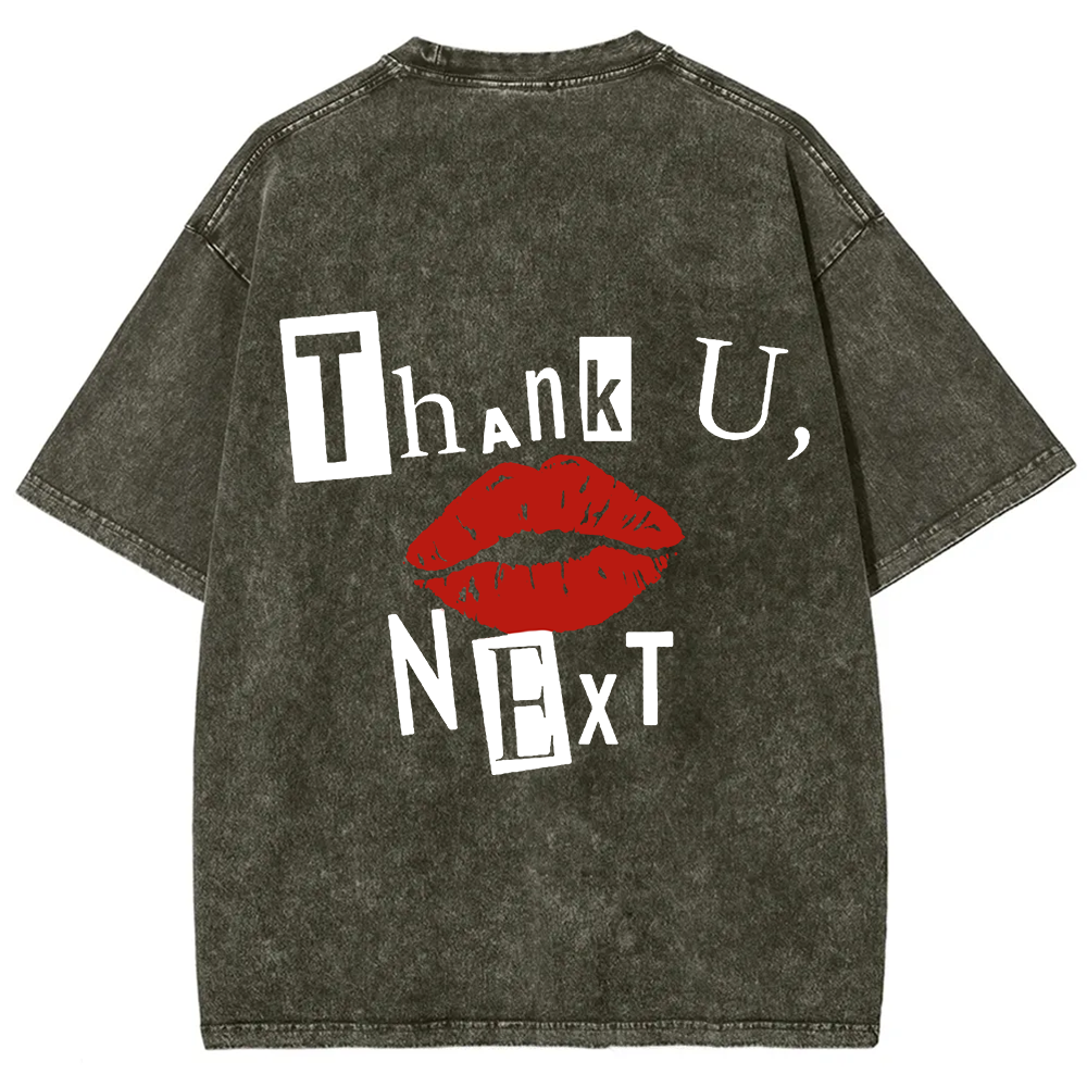 Unisex Vintage Washed Ariana Grande Singer t-Shirt
