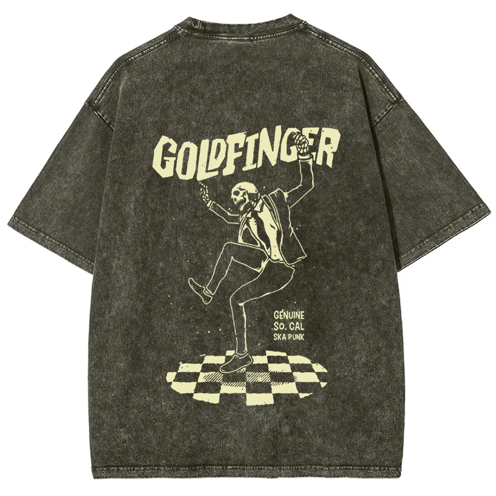 Unisex Vintage Goldfinger Band t-Shirt