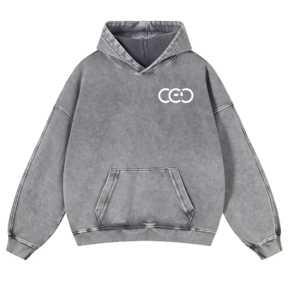 CEO  Unisex Fit Vintage Washed Hoodie