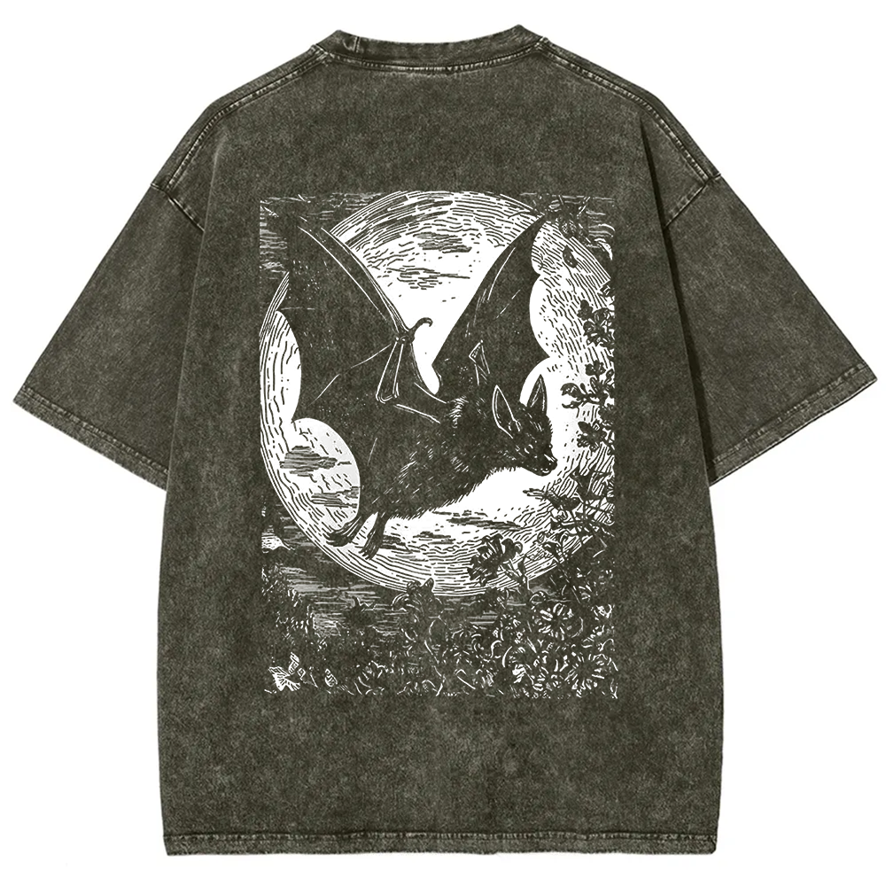 Unisex Vintage  Medieval Bat t-Shirt