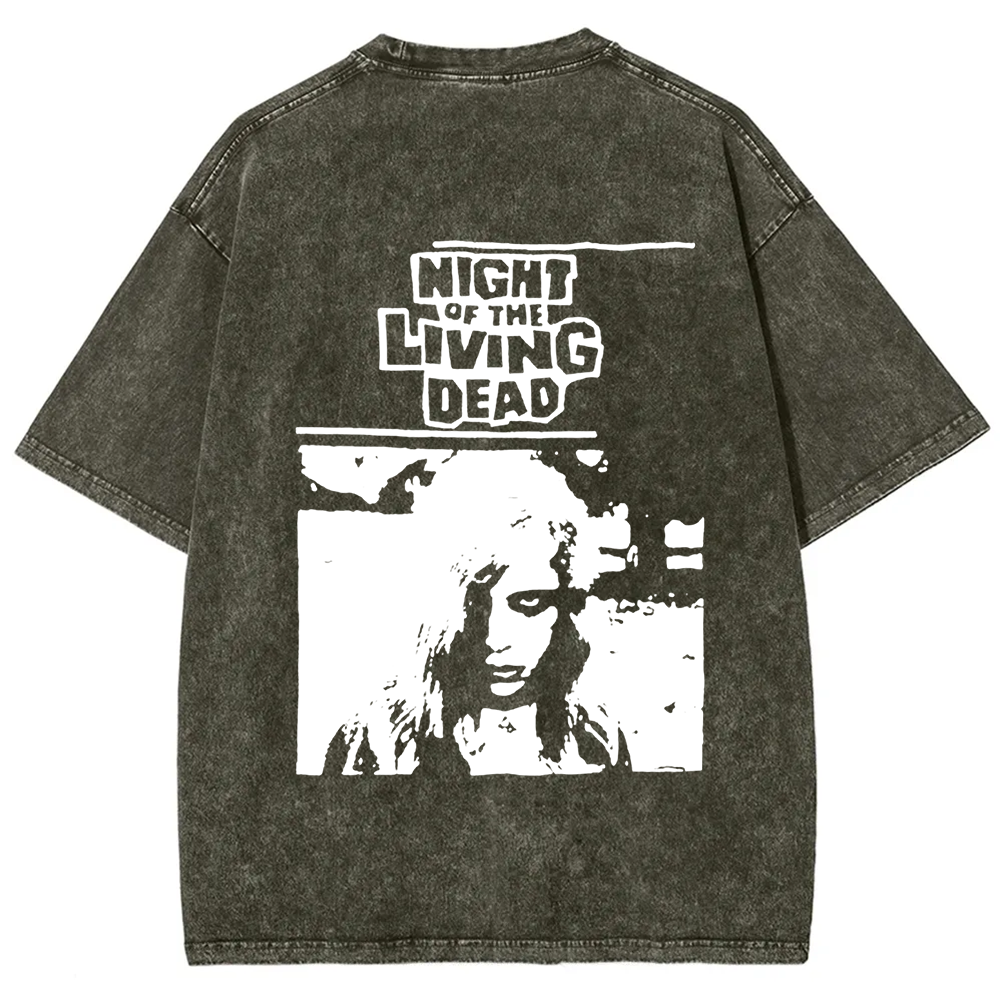 Unisex Vintage  Night of the living dead 1990 horror movie t-Shirt