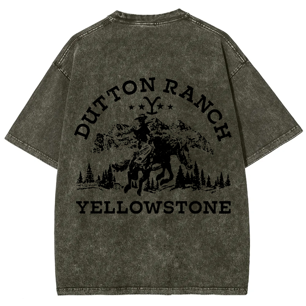 Unisex Vintage Yellowstone TV Series Casual Printed t-Shirt