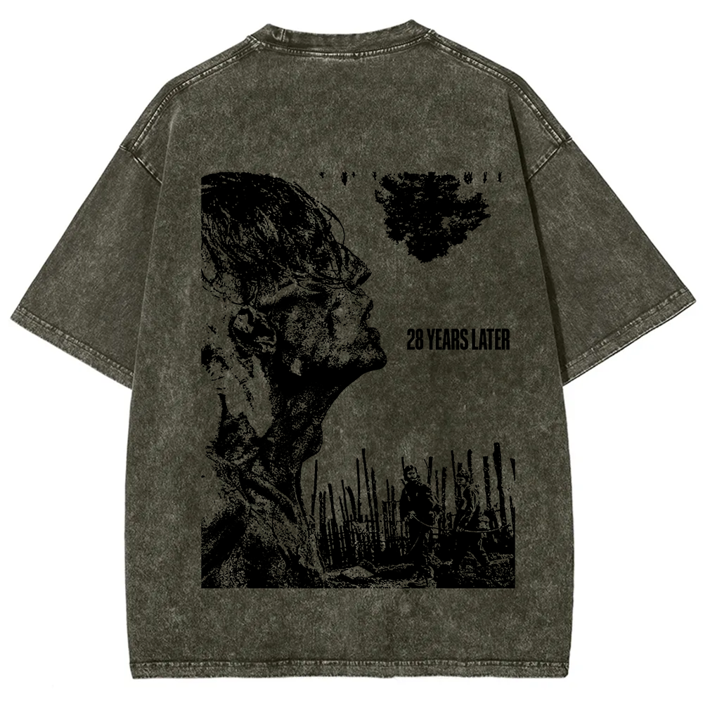 Unisex Vintage  28 years later horror movie 2025 t-Shirt