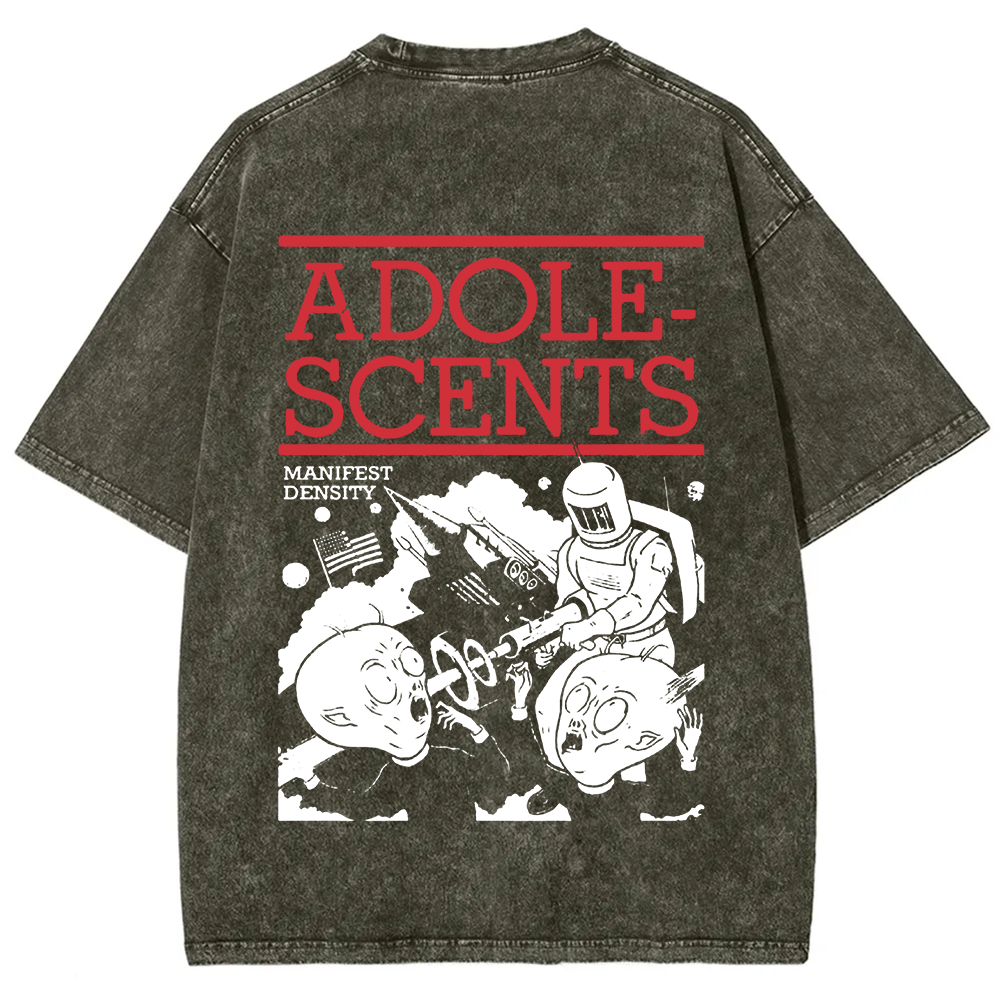 Unisex Vintage  Adolescents Band t-Shirt