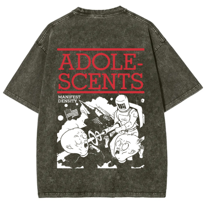 Unisex Vintage  Adolescents Band t-Shirt