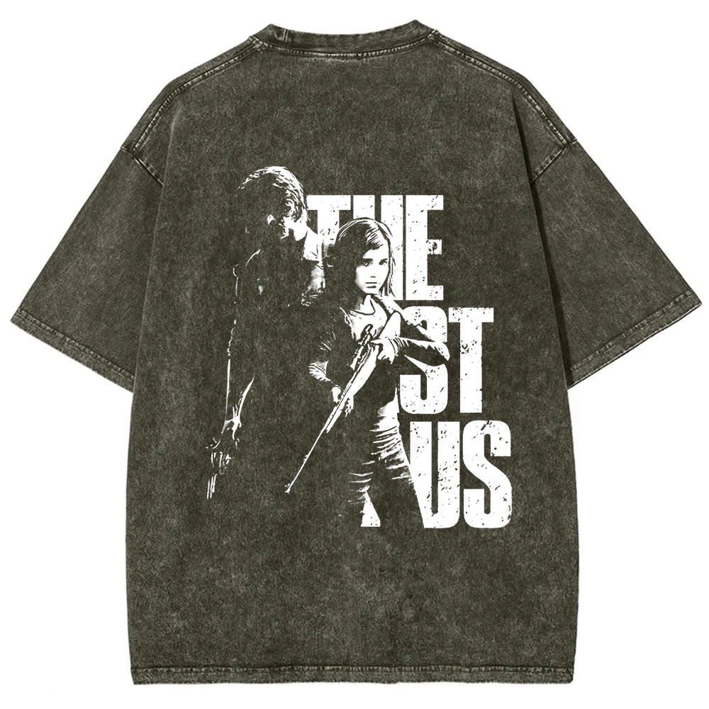 Unisex Vintage The Last of Us Horror Game Movie t-Shirt