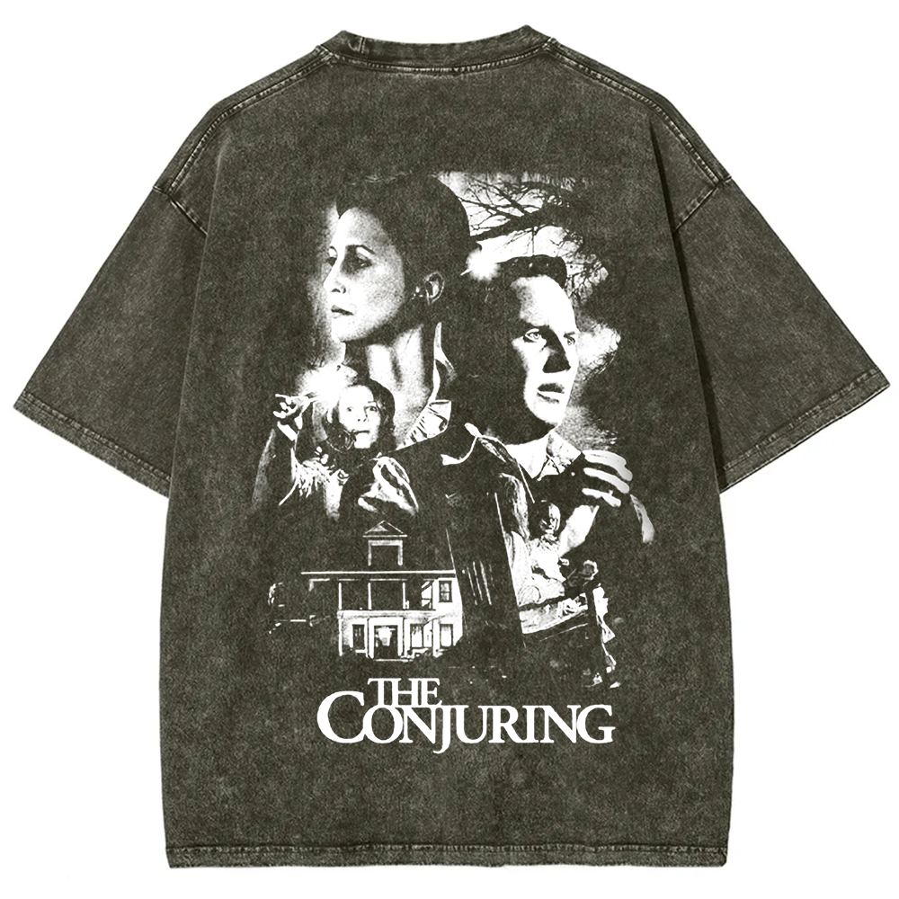Unisex Vintage The Conjuring Horror Movie t-Shirt