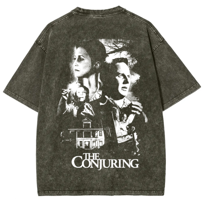 Unisex Vintage The Conjuring Horror Movie t-Shirt