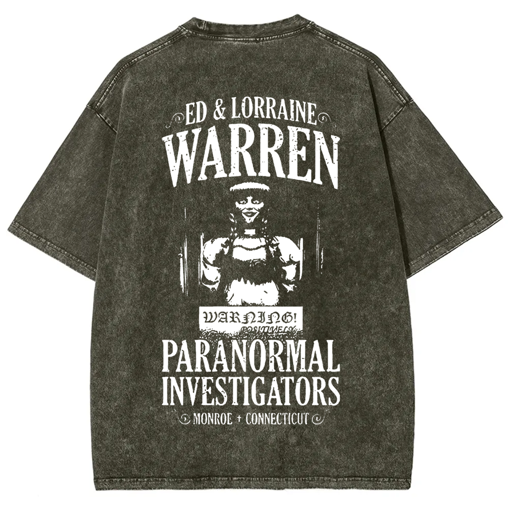 Unisex Vintage The Conjuring Horror Movie t-Shirt
