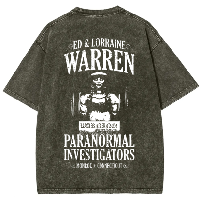 Unisex Vintage The Conjuring Horror Movie t-Shirt