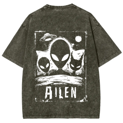 Unisex Vintage Alien Horror Movie t-Shirt