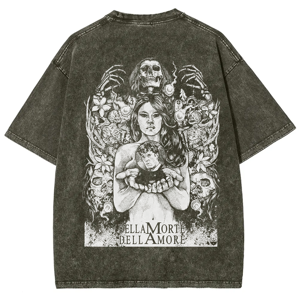Unisex Vintage Cemetery Man(1994) Horror Movie t-Shirt