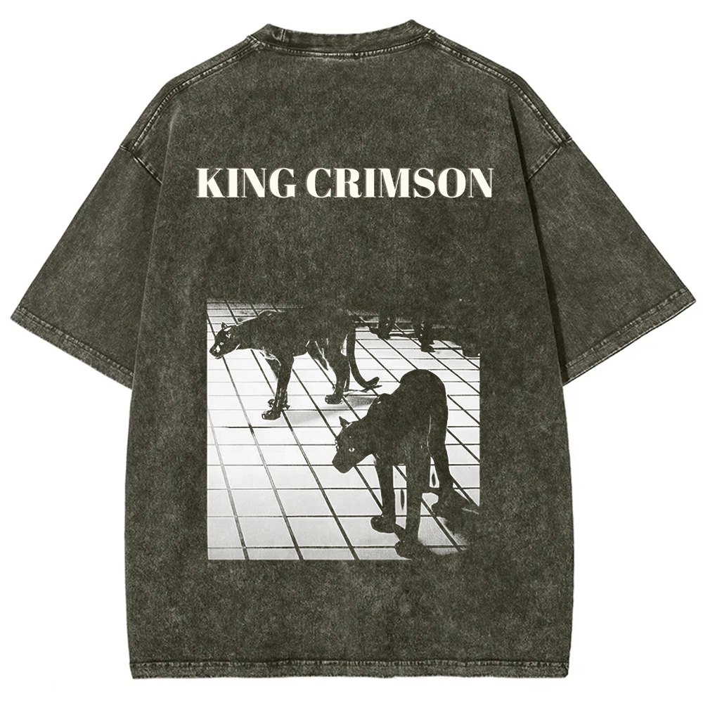 Unisex Vintage King Crimson Band t-Shirt