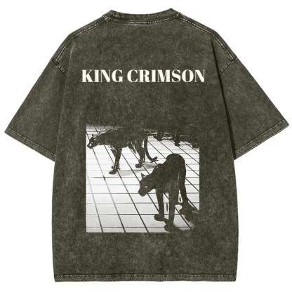 Unisex Vintage King Crimson Band t-Shirt