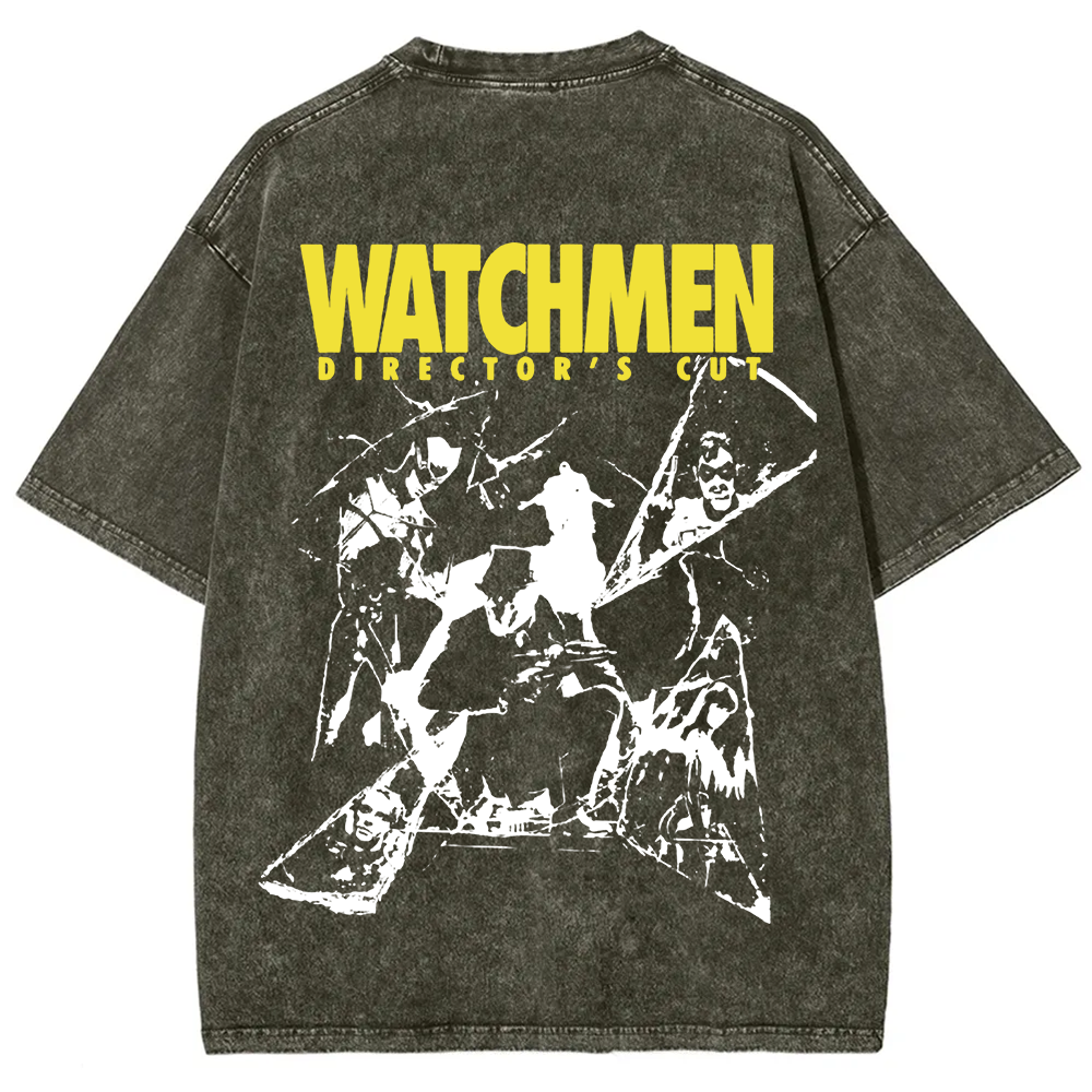 Unisex Vintage  Watchmen Crime Movie t-Shirt