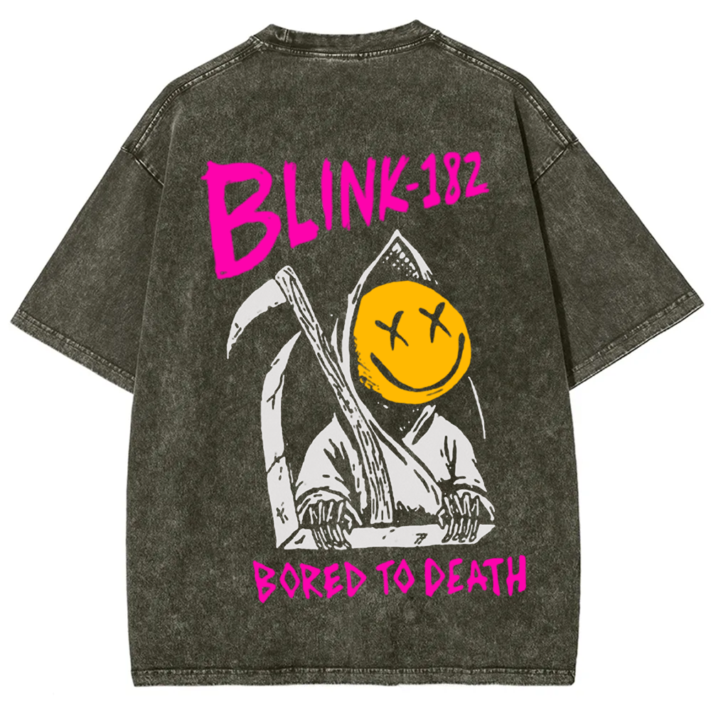 Unisex Vintage Blink 182 Band t-Shirt