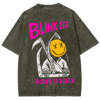 Unisex Vintage Blink 182 Band t-Shirt