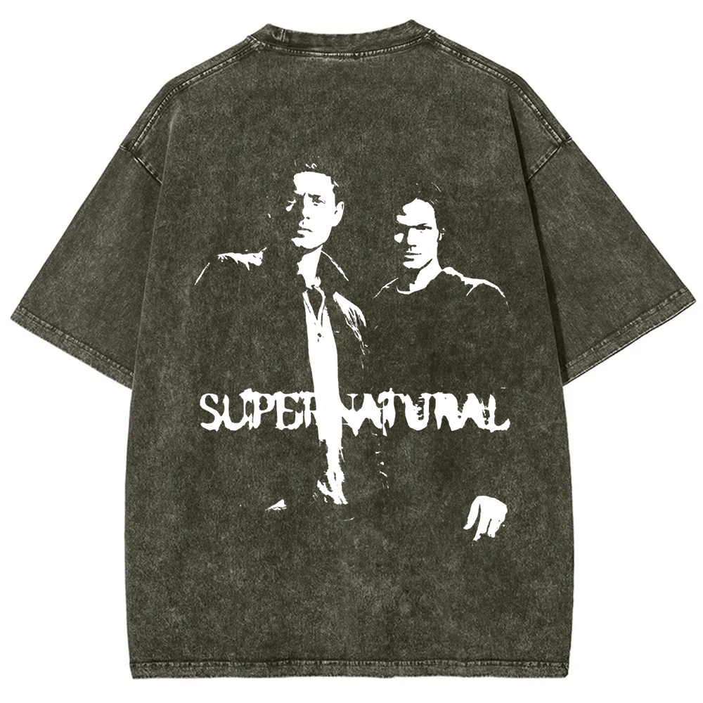 Unisex Vintage  Supernatural TV show t-Shirt