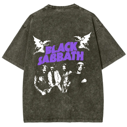 Unisex Vintage Black Sabbath Band t-Shirt