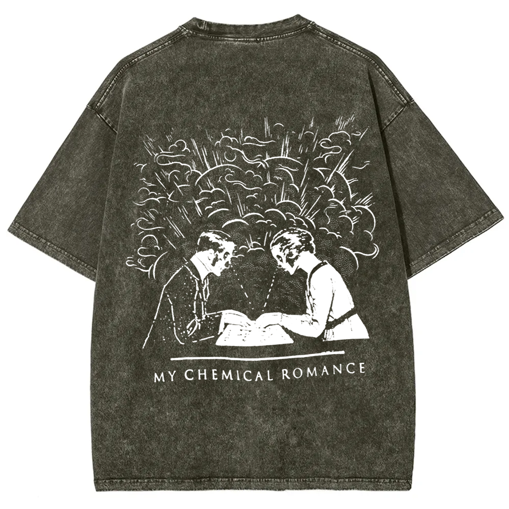 Unisex Vintage My chemical romance Band t-Shirt