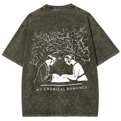 Unisex Vintage My chemical romance Band t-Shirt