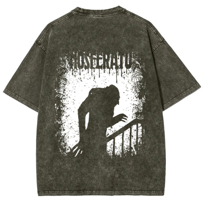 Unisex Vintage   Nosferatu 1922 Horror Movie  t-Shirt