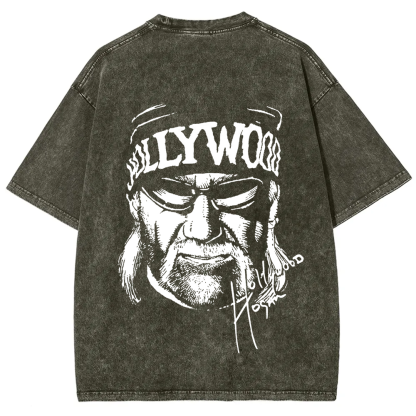Unisex Vintage  Wrestling WCW Hollywood Hulk Hogan  t-Shirt