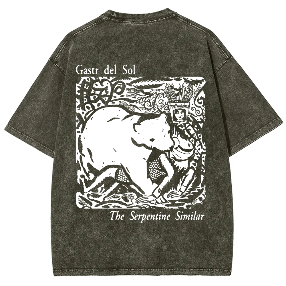Unisex Vintage  Gastr del Sol Band  t-Shirt