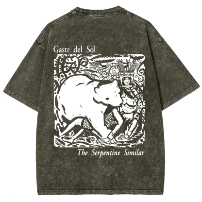 Unisex Vintage  Gastr del Sol Band  t-Shirt