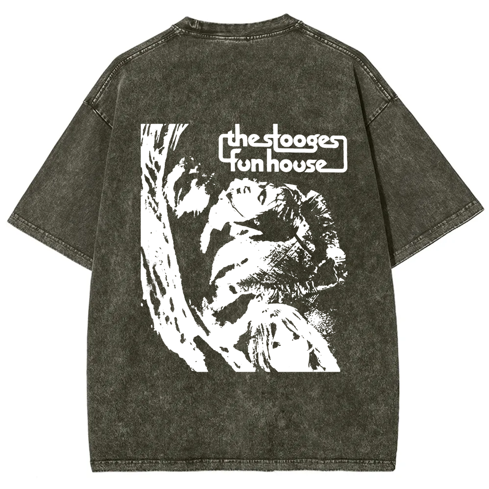 Unisex Vintage The Stooges Band Fun House Songs t-Shirt