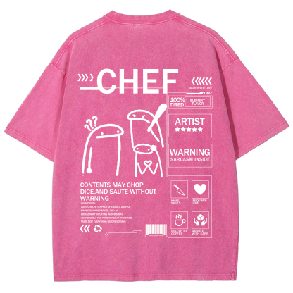 Chef Solid Color Unisex T-shirt