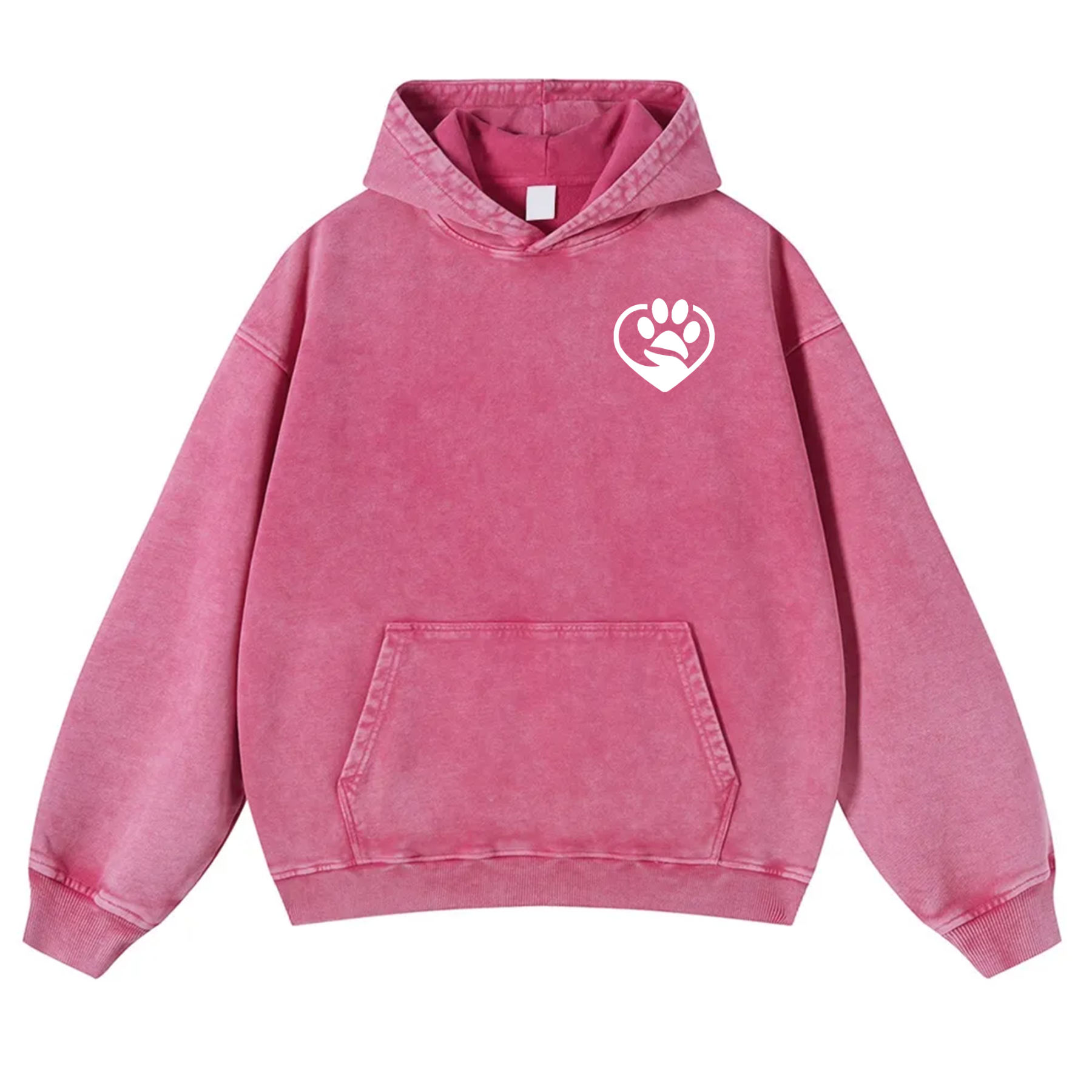 Pet Photo Creative Customized Unisex Washed Hoodie