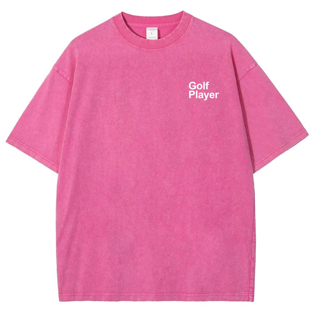 Golf Player Unisex Fit Washed T-Shirt