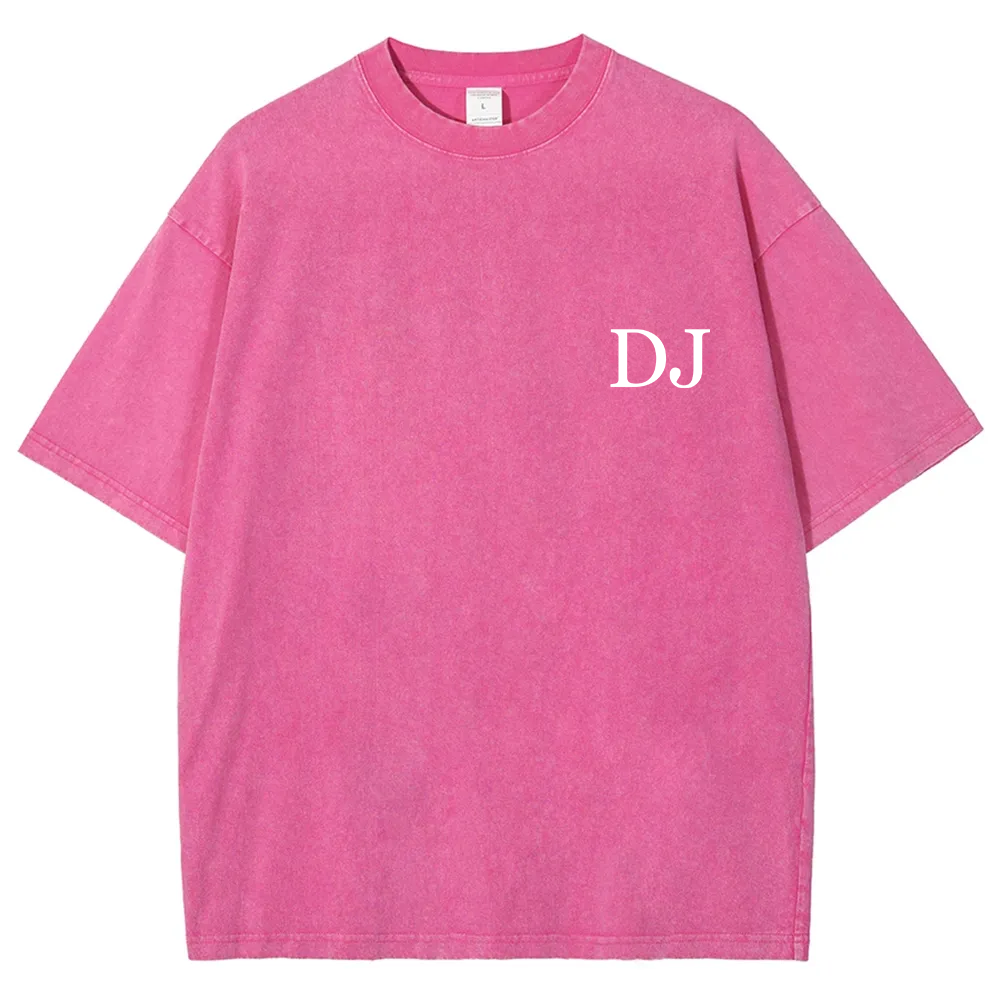 DJ Unisex Fit Washed T-Shirt
