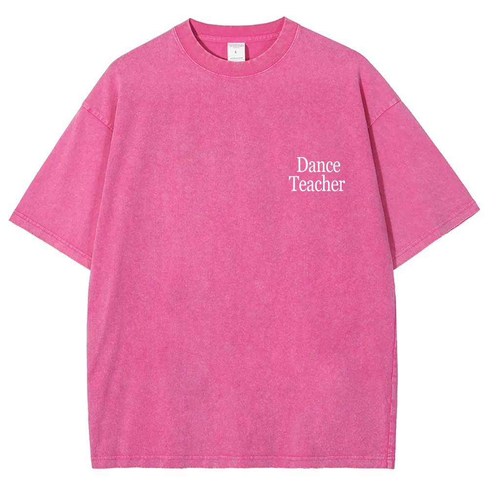 Dance Teacher Unisex Fit Washed T-Shirt