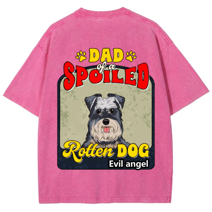 Spoiled Rotten Dog Named - Personalized Custom Unisex T-shirt
